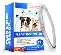 Collier perro, 4 piezas de collares para perros, adecuado para perros más de 7 semanas, 60 cm