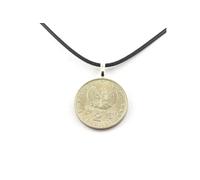 Collier pièce de monnaie Grèce 2 drachmai dictature des colonels - Constantin II - A Bijoux