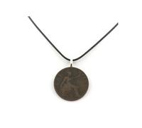 Royaume-Uni Collier de pièces de 1 penny Victoria "Old Head