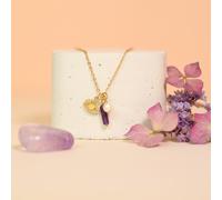 Collier pierre de naissance février