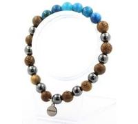 Collier Pierre de Soleil d'Oregon brut + chaine en acier inoxydable longueur 40, 45, 50, 55, 60, 70, 80, 90 cm au choix | USA | Bijou mixte femme, homme, enfants | Livré dans une boite cadeau | TRENDY
