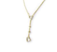 Collier Plaqué-Or - LES TRESORS DE LILY - Love - Femme - Motif 5 cm - Coeur 1.2x1 cm