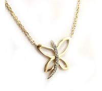 Collier Plaqué-Or Papillon Romantique - LES TRESORS DE LILY - Collier - Plaqué or - Doré - Femme