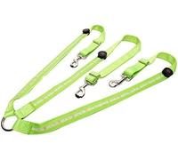 Collier plastron LED pour cheval - Haute visibilité - LED - Pour équitation de nuit - Vert
