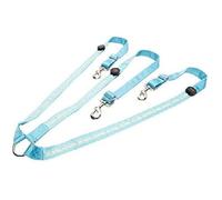 Collier plastron LED pour cheval, meilleure visibilité lors de l'équitation, réglable, robuste et confortable, équipement de sécurité équestre (bleu)