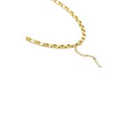 Police PLAYER Chaîne dorée pour homme - PEAGN0041802, taille unique, en acier inoxydable, sans pierre précieuse