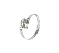 Collier pont 40-60 mm, acier inox 304, serrage sécurisé pour tuyau annelé | Lot de 5 colliers robustes assurant un maintien ferme, limitant le besoin de réajustements fréquents sur vos installations.