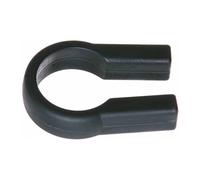 KLICKfix 0211F Lot de 10 colliers de serrage de rechange pour guidon de 22 à 26 mm de diamètre Noir