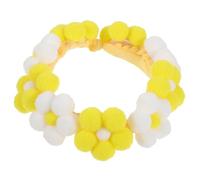 Collier pour animal de compagnie avec motif floral doux et confortable pour chatons et chiots léger et respirant pour accessoires photo et usage quotidien