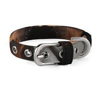 Collier pour animal de compagnie, collier pour chien Rottweiler cool avec impression artistique, collier personnalisé pour animaux de compagnie pour chiens de petite et moyenne taille, tailles