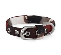 Collier pour animal de compagnie, imprimé dalmatien, collier personnalisé pour animaux de compagnie pour chiens de petite et moyenne taille, tailles réglables