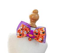 Collier pour animal domestique Halloween Fêtes Essentiel Lavable Polyester Tour de cou pour Chiens Chats Accessoires Costume Accessoires Réglable Pet Party Collier