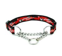 Collier pour animal domestique portable universel de rechange réglable pour camping, marche, jeu, remorquage d'animaux de compagnie, accessoires de type 1 noir