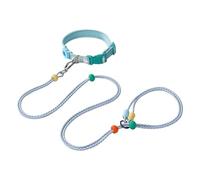Collier pour Animaux Ajustable Grande Laisse for Chien, Corde d'extérieur Multicolore, Tenue à la Main for Chiens Golden Retrievers Longues Oreilles(Blue)