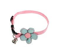 Collier pour Animaux de Compagnie 1pc avec Une Cloche Mignonne Conception Florale Confortable