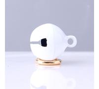 Collier pour animaux de compagnie Bell Iron Rond One -Pièce Pendentif Accessoires avec porte-clés pour chats et chiensbahite