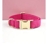 Collier pour animaux de compagnie en velours côtelé/collier pour chien, taille réglable convenant aux animaux de compagnie de grande, moyenne et petite taille, fabriqué dans un matériau en velours côt