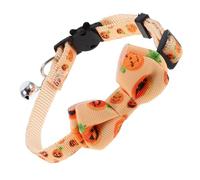 Collier pour Animaux de Compagnie Halloween réglable avec Cloche et Chats élégants pour Les fêtes et Les Festivals du matériel Durable pour Le Confort