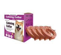 Collier pour animaux de compagnie pour calmer, collier de séparation pour chiens - Colliers de pacification longue durée en 4 pièces pour un soulagement | Fournitures pour animaux de compagnie, soulag