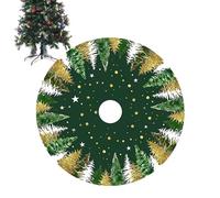 Collier pour Arbre de Noël Artificiel,Anneau de Base Doux en Peluche pour Sapin - Décoration Rustique Ferme pour Intérieur Extérieur Appartement Hôtel