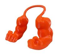 Collier pour Chat avec Bras, Bras musclés Noirs, Majeur, Accessoire de Costume d'halloween Amusant et créatif imprimé en 3D, Accessoires pour Animaux de Compagnie 2025(Orange)
