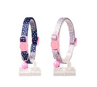 Collier pour chat boules en nylon Duvoplus Bleu 30x1x0,5 cm