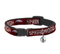 Collier pour chat Breakaway A Nightmare on Elm Street Springwood Freddy Pose Noir 20,3 à 30,5 cm de large