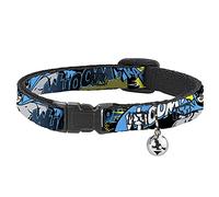 Collier pour Chat Breakaway Batman Scene1 20,3 à 30,5 cm de Large