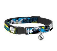 Collier pour Chat Breakaway Batman Scene1 20,3 à 30,5 cm de Large