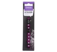 Collier pour chat Dogman Simba Violet 10 mm x 18/30 cm