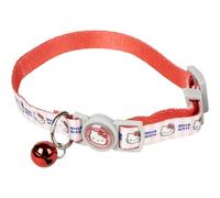 Collier pour Chat Hello Kitty Officiel Taille Unique réglable / Accessoire Tendre, résistant et sûr pour Animaux de Compagnie Fans de Hello Kitty