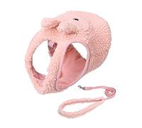 Collier pour chat - Laisse réglable en peluche - Traction pour animal domestique - Pour chat et chaton