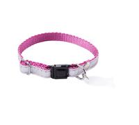 Collier pour chat new disco Martin Sellier Rose 10 mm x 17/27 cm