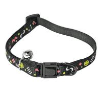 Collier Pour Chat - Nylon - Carnaval Noir (25/35cm X 10mm)