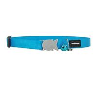 Collier pour chat red dingo, turquoise uni
