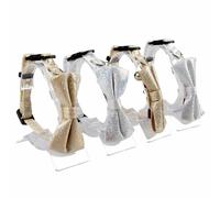 Collier pour chat tenue de gala Duvoplus Blanc 20x28 cm / 10 mm