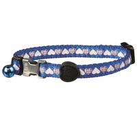 TRIXIE 4202 Collier chat, nylon, réglable en continu, avec collier, couleurs assorties