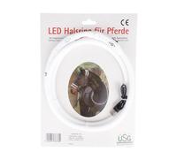 Collier pour cheval LED USG Blanc TU