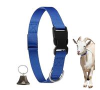 Collier pour Chèvre,Collier Anti-dérapant Réglable pour Chèvre | Collier Cervical avec Boucle À Détachement Rapide Son Clair Design Anti-Perte pour Animaux De Ferme