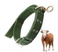 Collier Pour Chèvre | Collier De Traction Pour Bétail | Harnais Cervical Pour Veau Et Petit Animal De Ferme | Pour Dressage Alimentation Élevage Et Pâturage