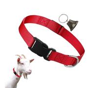 Collier pour Chèvres De Concours | Collier Nylon Réglable - Set de 1 | Clochette Sonore Antiperte pour Pâturage, Accessoires Bétail Fermes et Élevages