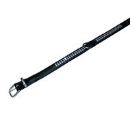 Collier pour chien 2 rangs Nobby Pet Crystal Noir 37 cm