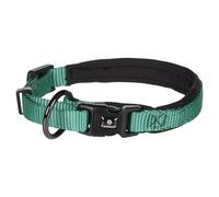 Collier Pour Chien Abbi Vert Foncé Réglable Avec Fermeture À Cliquet