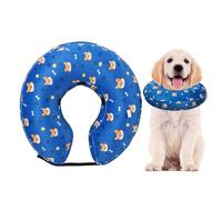 Collier pour chien - Anneau de cou doux pour empêcher les chiens de lécher - Collier de récupération pour soins des plaies, prévention des fuites, récupération, castration, visite vétérinaire