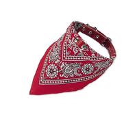 Collier pour chien avec bandana Nobby Pet Rouge XS