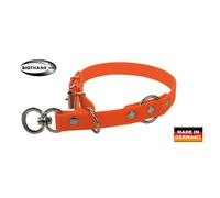 Collier pour chien avec boucle Akah BioThane Orange 50 cm