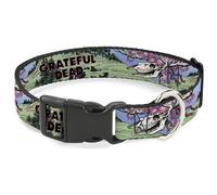 Collier pour chien avec boucle en plastique Grateful Dead Dave's Picks Volume Nine Montana, 24,1 à 36,8 cm de large