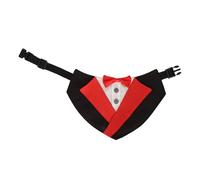 Collier pour Chien avec nœud Papillon, Bavoirs Formels réglables pour Chien avec nœud Rouge, Doux, léger, Facile à Porter, Collier pour Chien avec nœud Papillon pour Chiens de (S)