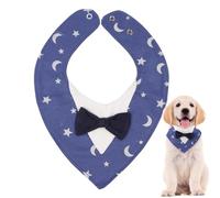Collier pour Chien avec nœud Papillon, Costume de pour Chien, Tux de Mariage pour Chien Doux avec nœud Papillon, Tenue de Mariage Formelle pour Chien, Accessoires Bandana à Collier Amusant pour fêtes