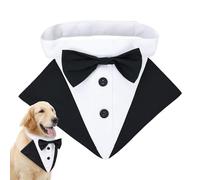 Collier pour Chien avec nœud Papillon de, Bandana de pour Chien,Noeud Papillon Mariage Bandana Collier Chien Bandanas | Collier Bandana en Serviette de salive, Harnais de pour Chien, pour Costumes fo